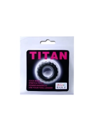 Titan Cockring Schwarz 2 cm von Baile For Him