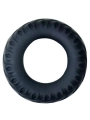 Titan Cockring Schwarz Grün 2 cm von Baile For Him