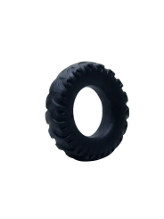 Titan Cockring Schwarz Grün 2 cm von Baile For Him