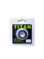 Titan Cockring Schwarz Grün 2 cm von Baile For Him