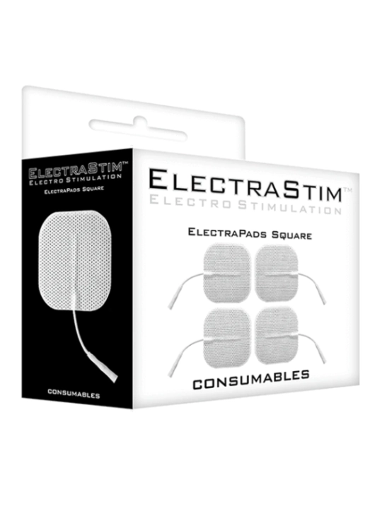 Quadratische Selbstklebende Pads von Electrastim