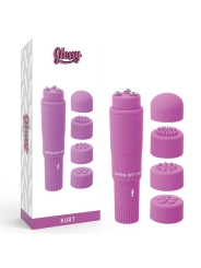 Kurt Pocket Massager Lila von Glossy