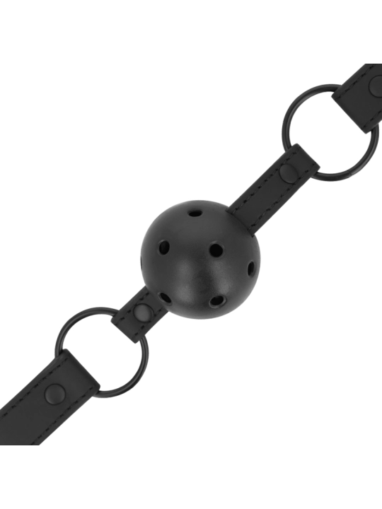 Fetish Ballknebel aus Veganem Leder von Intense Fetish