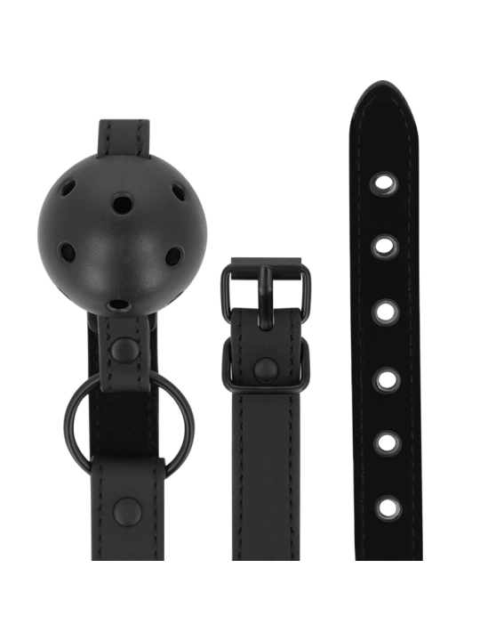 Fetish Ballknebel aus Veganem Leder von Intense Fetish