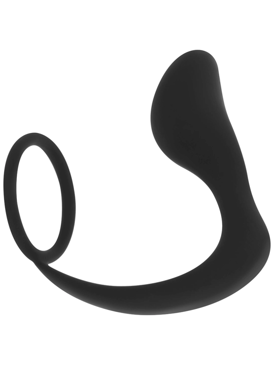 Silikon-Analplug mit Ring 10,5 cm von Ohmama Anal