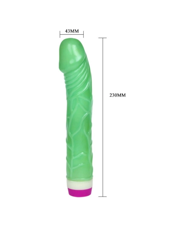 Wellen Des Vergnügens Vibrator 23 cm Grün von Baile Vibrators