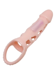 Harrison Penis Extender Cover mit Vibration und Riemen 13.5 cm von Pretty Love Male