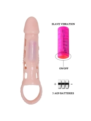 Harrison Penis Extender Cover mit Vibration und Riemen 13.5 cm von Pretty Love Male