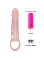 Harrison Penis Extender Cover mit Vibration und Riemen 13.5 cm von Pretty Love Male