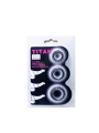 Titan Set 3stk Cockring Schwarz 2.8 + 2.4 + 1.9 cm von Baile For Him