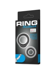 Kit 2 Silikonringe Ring Manhood von Baile For Him