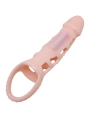 Penis Extender Cover mit Vibration und Natürlichem Gurt 13.5 cm von Baile For Him