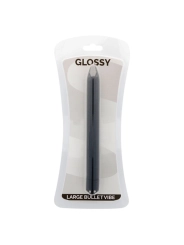 Schlanker Vibrator Schwarz von Glossy