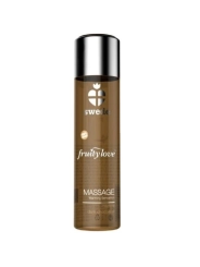 Fruity Love Massageöl mit Wärmendem Effekt Intensive Dunkle Schokolade 60 ml von Swede