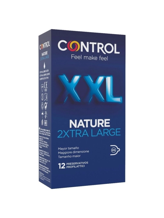 Nature 2xtra Large XXL Kondome - 12 Stück von Control Condoms