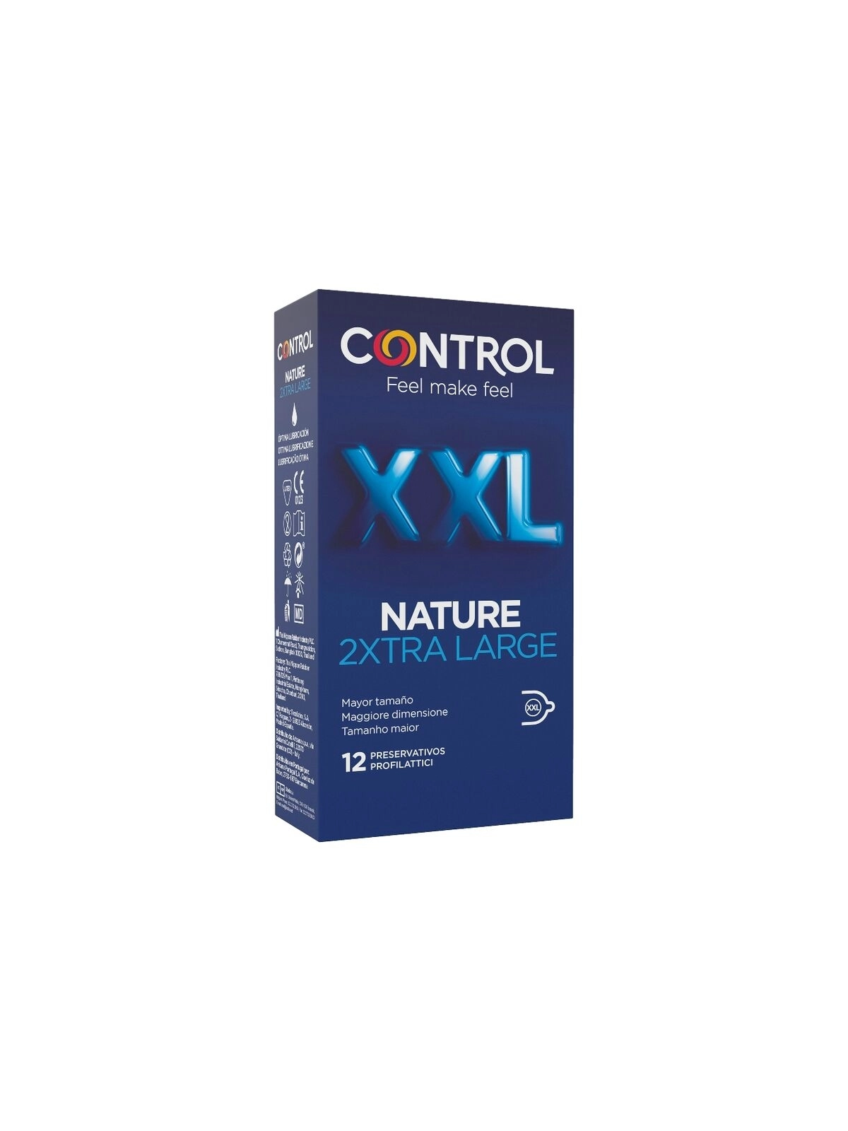 Nature 2xtra Large XXL Kondome - 12 Stück von Control Condoms