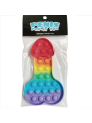 Mehrfarbiges Pop-It-Penis-Anti-Stress-Spielzeug von Kheper Games