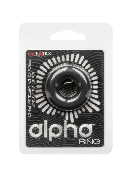 Alpha Prolong Medium Ring Schwarz von Calexotics