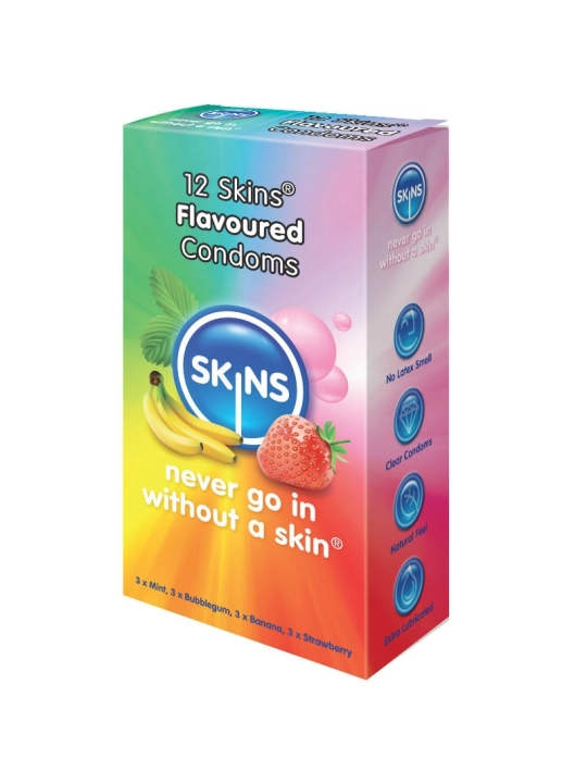 Condom Flavours 12 Pack von Skins