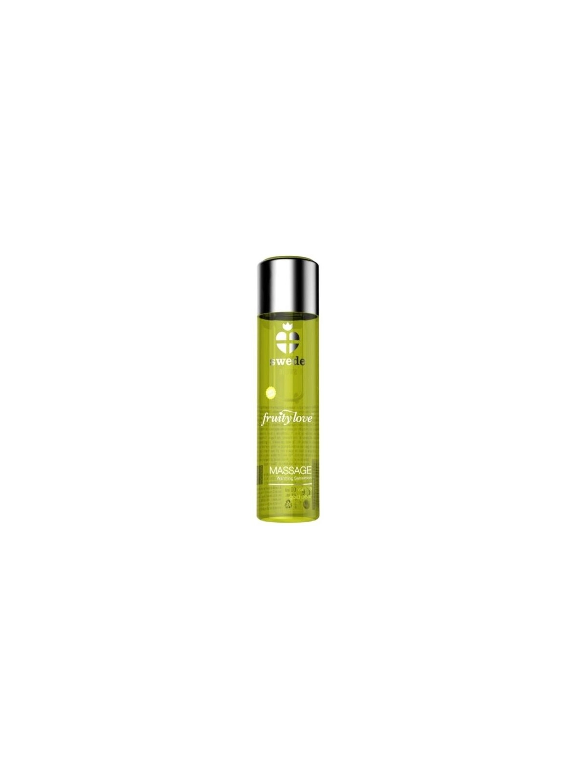 Fruity Love Massageöl mit Wärmendem Effekt, Vanille und Goldbirne 60 ml. von Swede