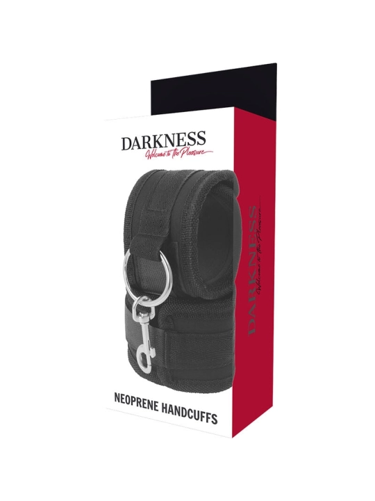 Handschellen aus Neopren von Darkness Bondage