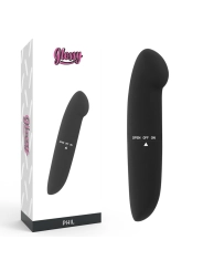 Phil Vibrator Schwarz von Glossy