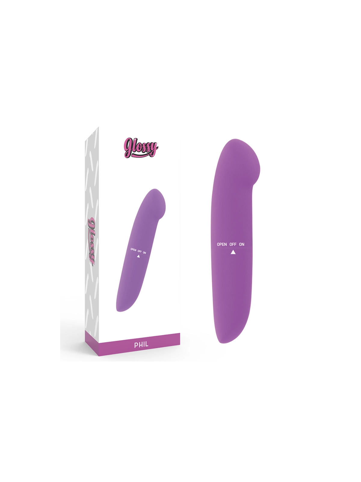 Phil Vibrator Lila von Glossy