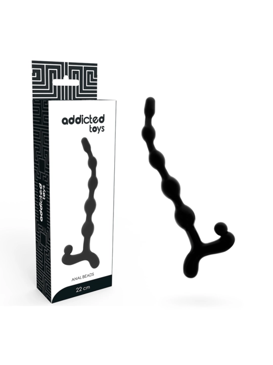 Analkugeln 22 cm Schwarz von Addicted Toys