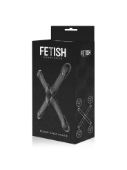 Handschellenverbindung aus Veganem Leder von Fetish Submissive Bondage