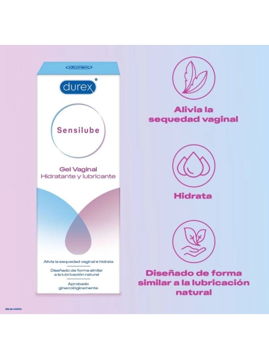 Sensilube Gel Feuchtigkeit Schmiermittel 40 ml von Durex Lubes