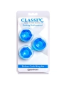 Set aus 3 Blauen Penisringen von Classix