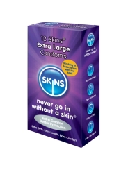 Hautkondom Extra Gross 12 Pack von Skins