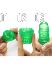 Uni Emerald Masturbator-Fingerhut von Tenga