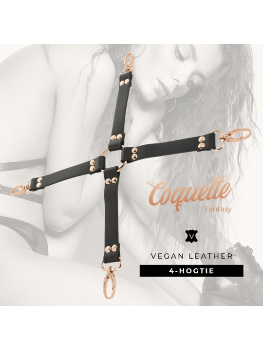 Fantasy Hog Tie Veganes Leder von Coquette Fantasy