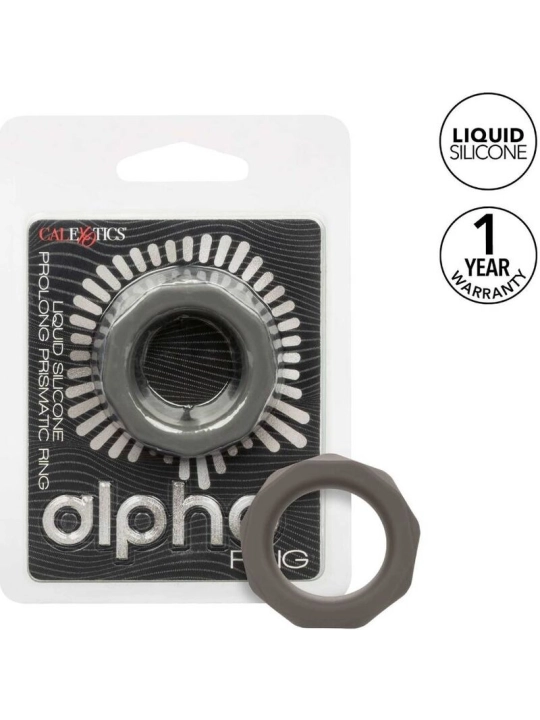 Alpha Prolong Prismatischer Ring Grau von Calexotics