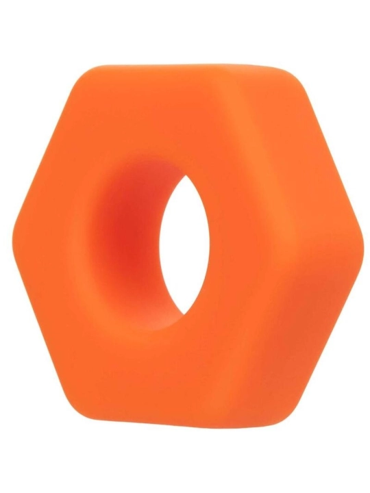 Alpha Prolong Sexagon Ring Orange von Calexotics