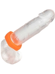 Alpha Prolong Sexagon Ring Orange von Calexotics