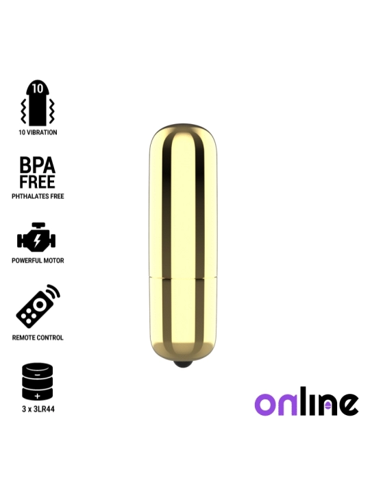 Mini Goldene Vibrationskugel von Online