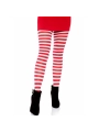 Weiss/Rot Gestreifte Strumpfhosen von Leg Avenue Hosiery