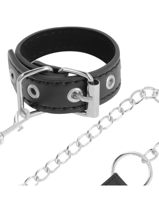 Penisring mit Riemen von Darkness Bondage