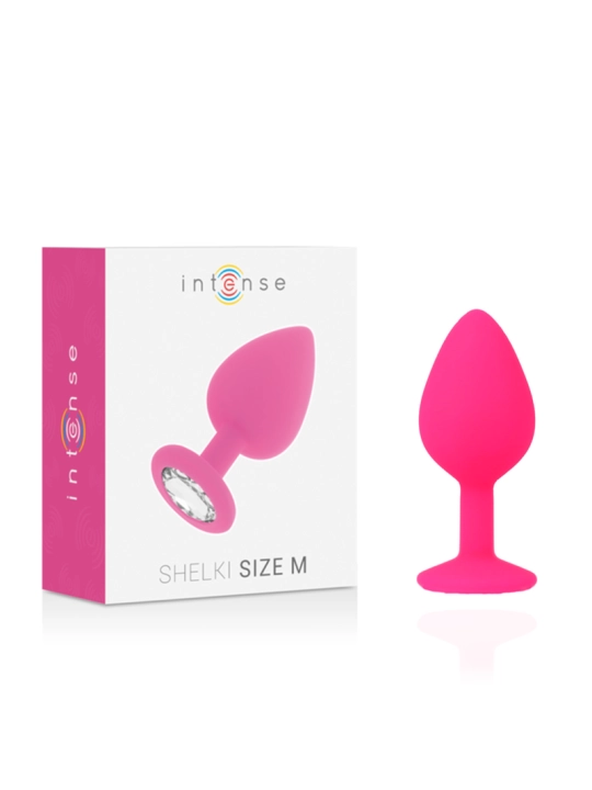 Shelki M Anal Plug Fuchsia von Intense Anal Toys