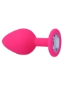 Shelki M Anal Plug Fuchsia von Intense Anal Toys