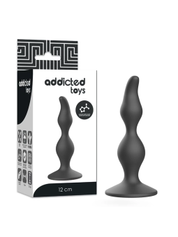 Anal Sexueller Stecker 12 cm Schwarz von Addicted Toys