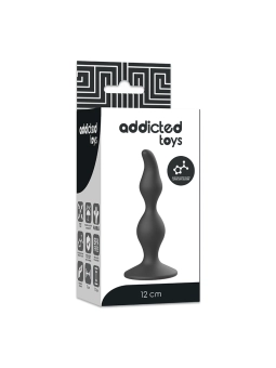 Anal Sexueller Stecker 12 cm Schwarz von Addicted Toys