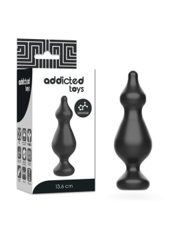 Anal Sexueller Stecker 13.6 cm Schwarz von Addicted Toys