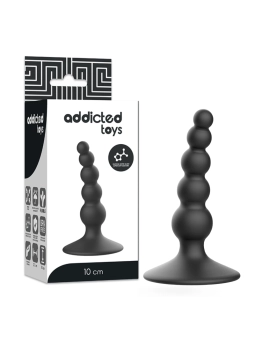 Anal Sexueller Stecker 10 cm Schwarz von Addicted Toys