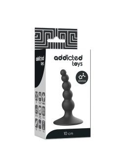 Anal Sexueller Stecker 10 cm Schwarz von Addicted Toys