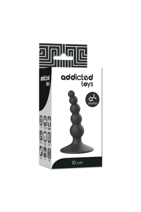 Anal Sexueller Stecker 10 cm Schwarz von Addicted Toys