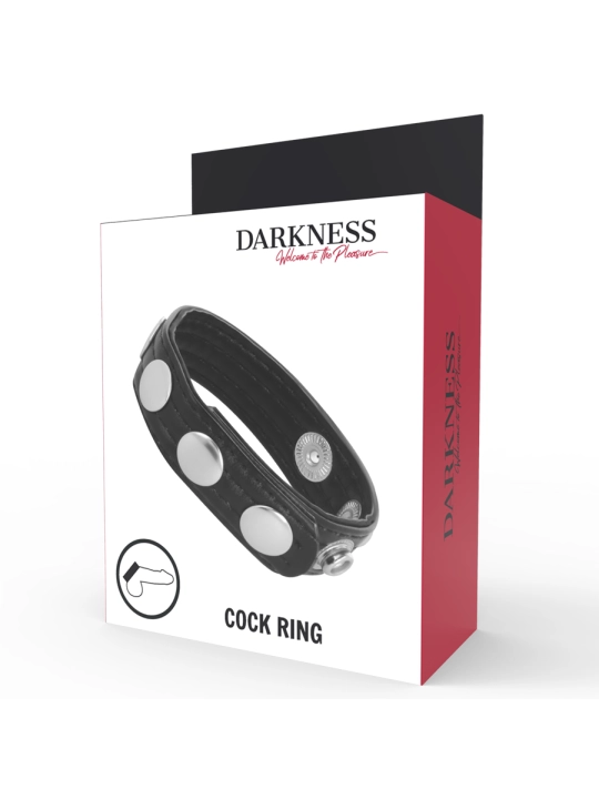 Leder-Erektionsring von Darkness Sensations