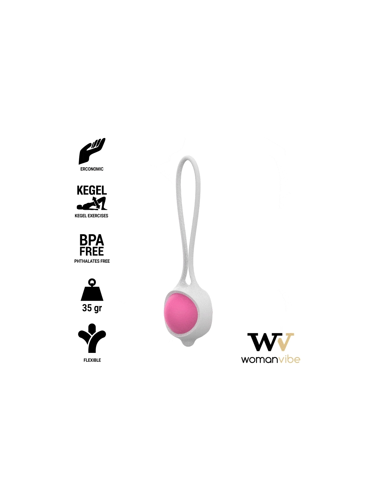 Keisy I Ball Geisha Silikon - Pink von Womanvibe